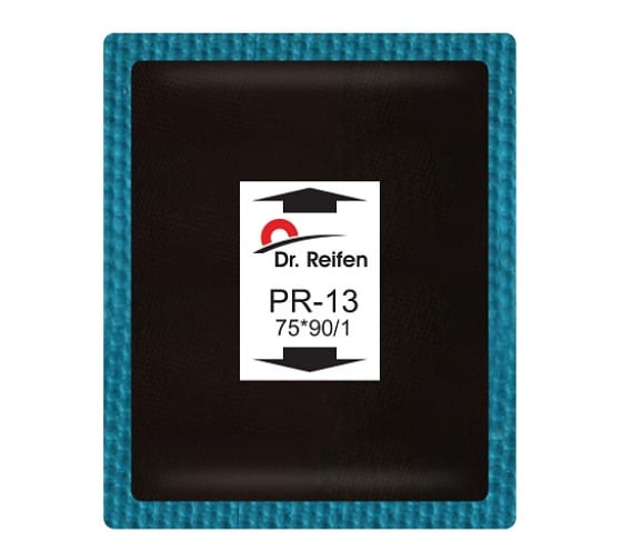 PR13 — Пластырькордовый75*90/1слойкорда(20шт.)уп(20) DR. REIFEN