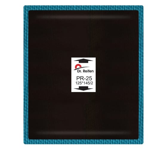 PR251 — Пластырькордовый125*145/2слоякорда(10шт.)уп(10) DR. REIFEN