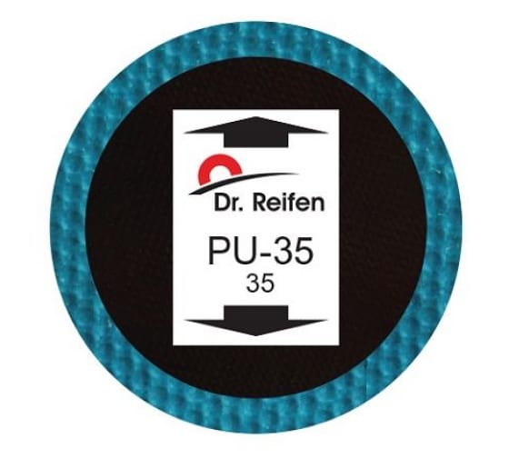 PU35 — Заплатка универсальная для шин 35мм (200 шт.) уп (200) DR. REIFEN