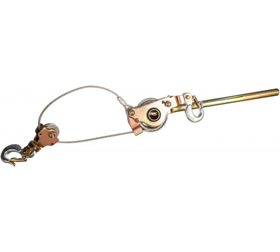 RFTRK2000 — Автозапчасть/лебедка RFTRK2000 рычажная 2т (диаметр троса  5.5мм, длина  2.2м) ROCKFORCE 1 NEW FORCE