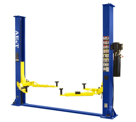 T4 — Подъемник 2хстоечный AE&T г/п 4 т 380 в электрогидравлический с нижней синхронизацией AE&T