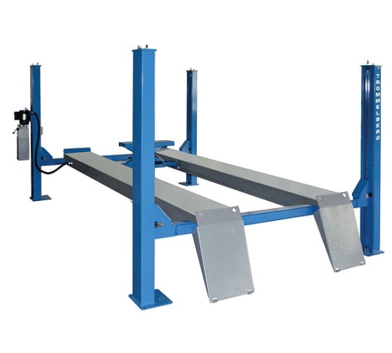 TST440CWA — Подъемник  4х стоечный электрогидравлический TST440CWA, с комплектом для развал TROMMELBERG