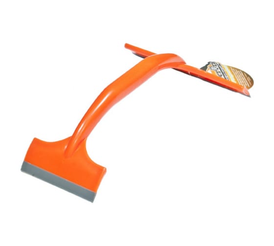 AB1638 — Скребок для сгона воды 19х6см двусторонний оранжевый автостоп АВТОСТОП