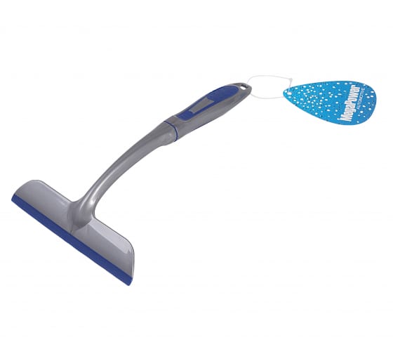 M71308BL — Автозапчасть/водосгон  M71308BL  тобразный, с обрезиненной ручкой 27см, ширина лезвия 16,5см  BLUE MEGAPOWER 1 MEGAPOWER