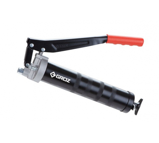 GR42630 — Шприц дляазки с двойным поршнем для большого объема со стальной рубкой GROZ