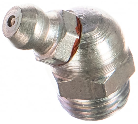 GR46114 — Масленка прямая 45 градусов 1/8X28 BSPT GROZ GROZ