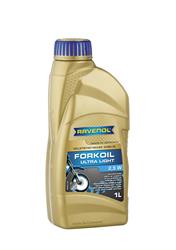 4014835731615 — Вилочное масло RAVENOL FORKOIL ULTRA LIGHT 2,5W (1л) NEW RAVENOL