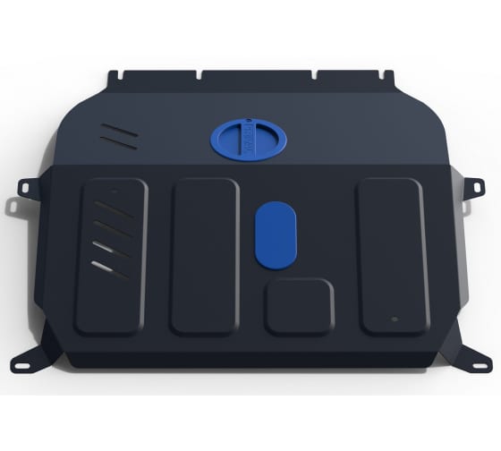 11110201 — Защита картера + комплект крепежа, RIVAL. сталь, CHEVROLET MALIBU 2019, V2.5 2 RIVAL