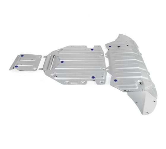 K33358631 — Защита радиатора, картера, кпп и рк для VOLKSWAGEN TOUAREG 4WD 2018нв, алюминий 4 мм, RIVAL K33358631 RIVAL