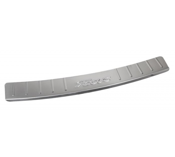 NBI003 — Накладка бампера декор FORD FOCUS 3 до 2014 штамп FOCUS нерж сталь NBI003 DOLLEX