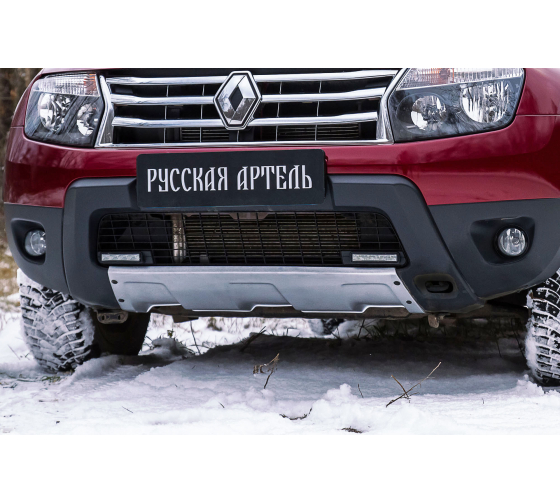 NRD007601 — Накладка бампера русская артель для RENAULT DUSTER 2010 гв, 2 мм NRD007601 РУССКАЯ АРТЕЛЬ