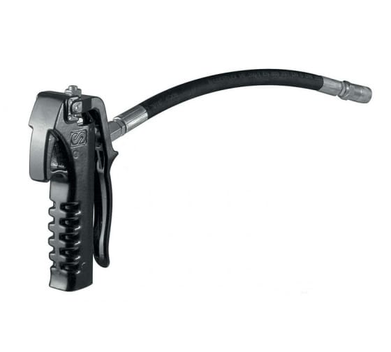 413082 — SAMOA пистолет для раздачи консистентной смазки с Zобразным шарниром и резиновы SAMOA