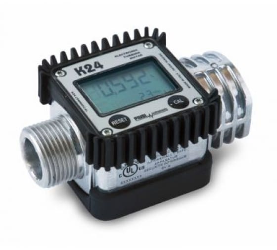 F00408100 — PIUSI счетчик K24, чтобы он (металлический корпус) с пропускной способ PIUSI