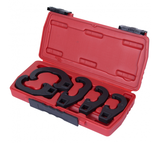 10130005C — Мастак набор ключей для регулировки рулевых тяг, кейс, 5 предметов МАСТАК