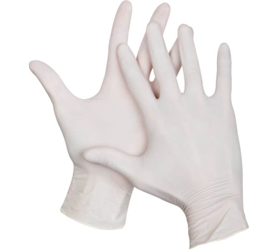 11205L — Перчатки STAYER MASTER латексные экстратонкие  размер L  упаковка 100шт STAYER