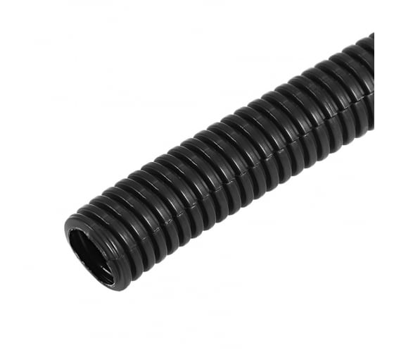 161075 — Труба автомобильная гофрированная ППНг O11,5мм, разрезная, негорючая (бухта 50 м/уп) REXANT REXANT