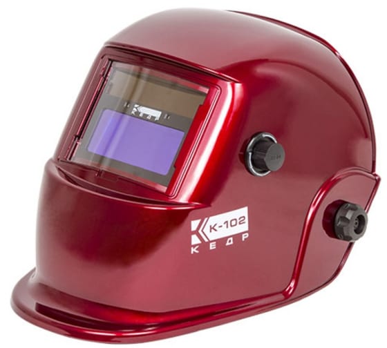 8005124 — Маска сварщика кедр к102 красная 8005124 КЕДР