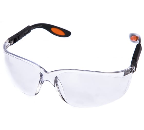 97500 — OKULARY OCHRONNE POLIWEGLANOWE, BIALE SOCZEWKI NEO KOREA