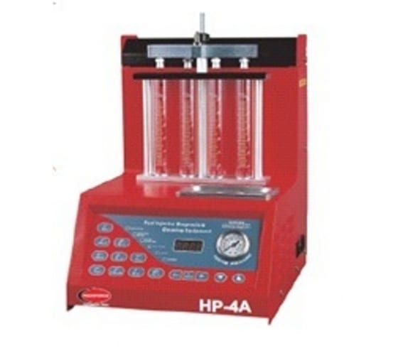 RFHP4A — Установка RFHP4A для диагн. форсунок настольная со встрой ванной 010000об/мин 220в 4цил.120мл ROCKFORCE /1 FORCE