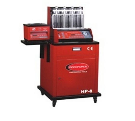 RFHP8 — Установка RFHP8 для диагн. форсунок настольная со выносной ванной 010000об/мин 220в 8цил.120мл ROCKFORCE /1 FORCE