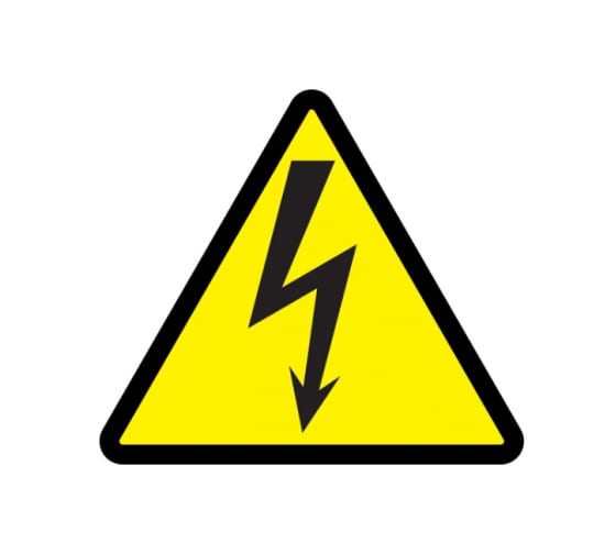 YPC30MOLNI5100 — IEK символ молния треугольник 130X130X130мм иэк YPC30MOLNI5100 IEK