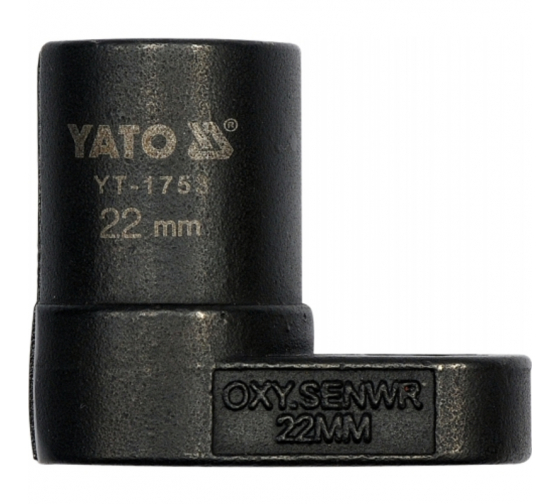 YT1753 — Головка торцевая для лямбда-зонда, 22 мм YATO