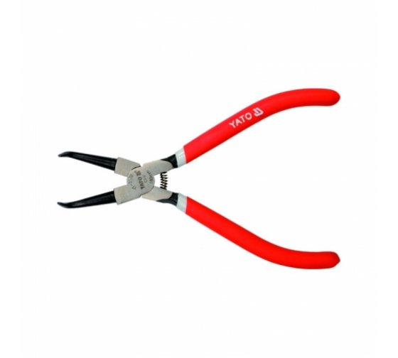 YT2139 — Съемник стопорных колец изогнутый, сжим, 180 мм, блистер YATO