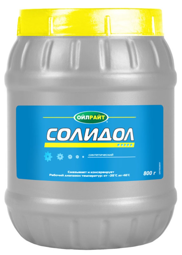 6029 — Смазка солидол синтетический 800г OIL RIGHT
