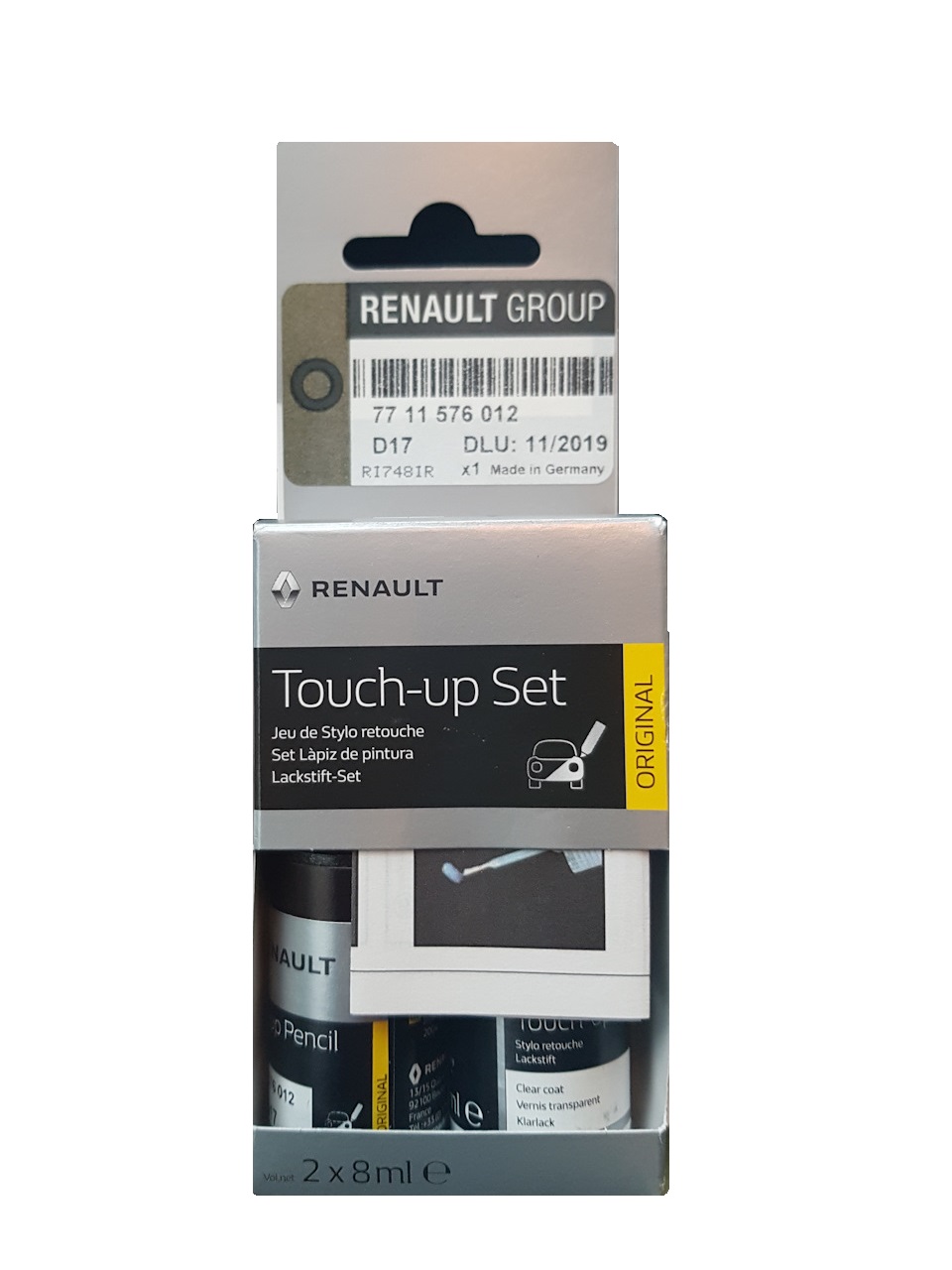 7711576012 — КАРАНДАШ ПОДКРАШИВАЮЩИЙ D17 (18мл) RENAULT