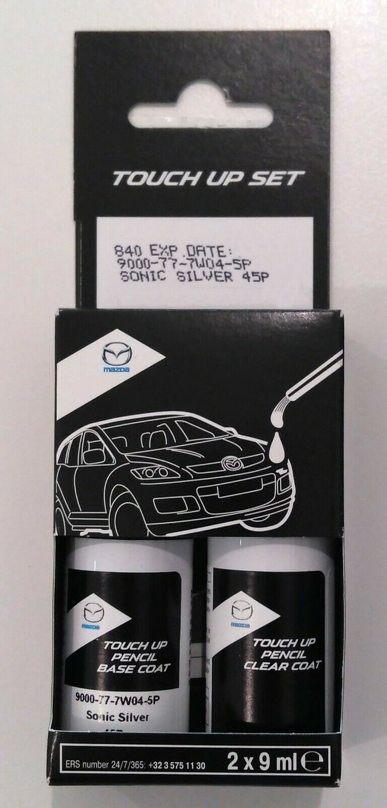 9000777W045P — Карандаш подкрашивающий (0,018лSonic Silver) MAZDA