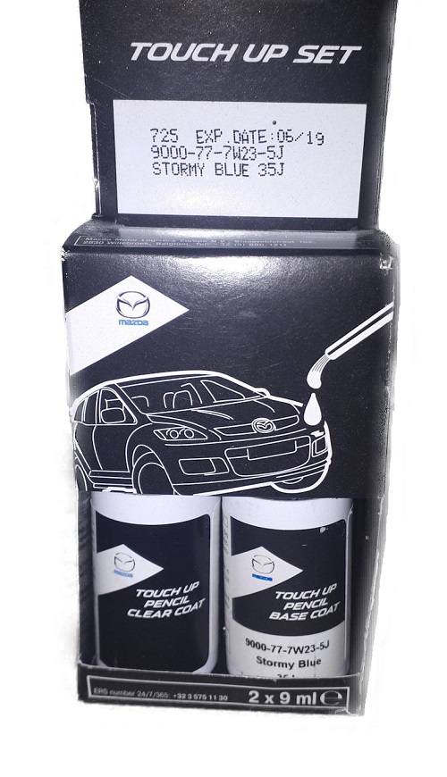 9000777W235J — Карандаш подкрашивающий (0,018лСиний) MAZDA