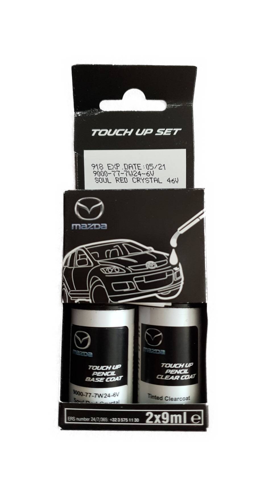 9000777W246V — Карандаш подкрашивающий (0,018лКрасный) MAZDA