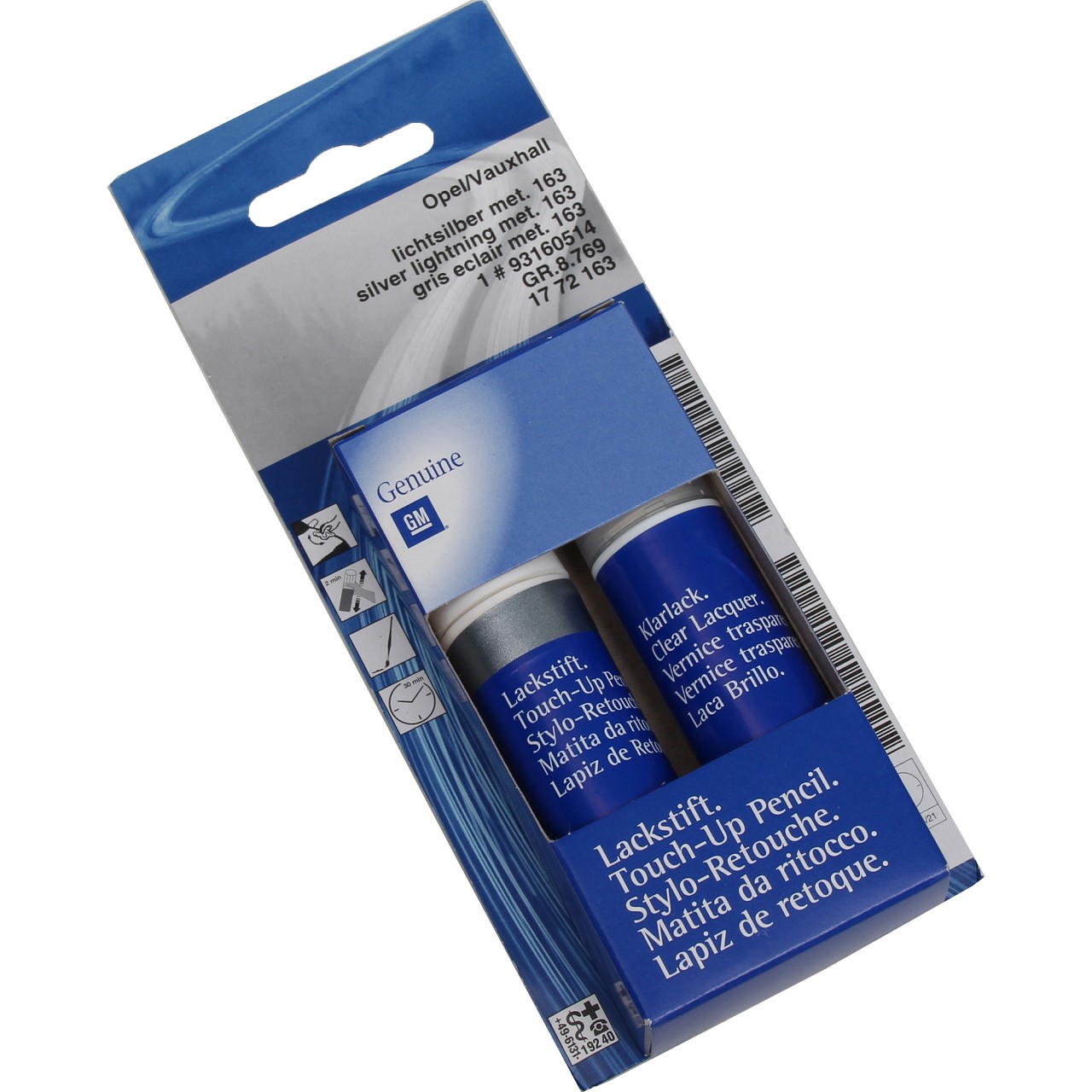 93160514 — Карандаш подкрашивающий (0,024лСерый) GENERAL MOTORS