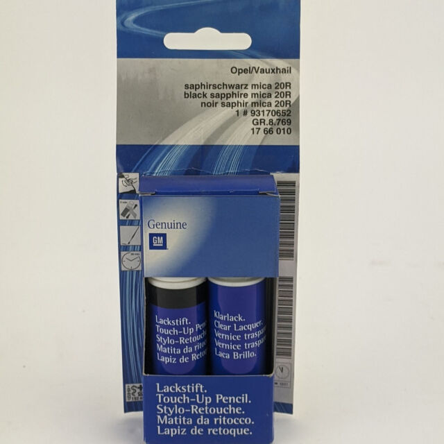 93170652 — Карандаш подкрашивающий (0,024лЧерный) GENERAL MOTORS