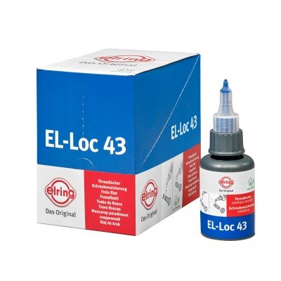 954000 — Герметик анаэробный (50 мл) EL-Loc 43 BLUE UNIVERSAL /Фиксатор резьбы Средний /T=180C ELRING 954.000 ELRING