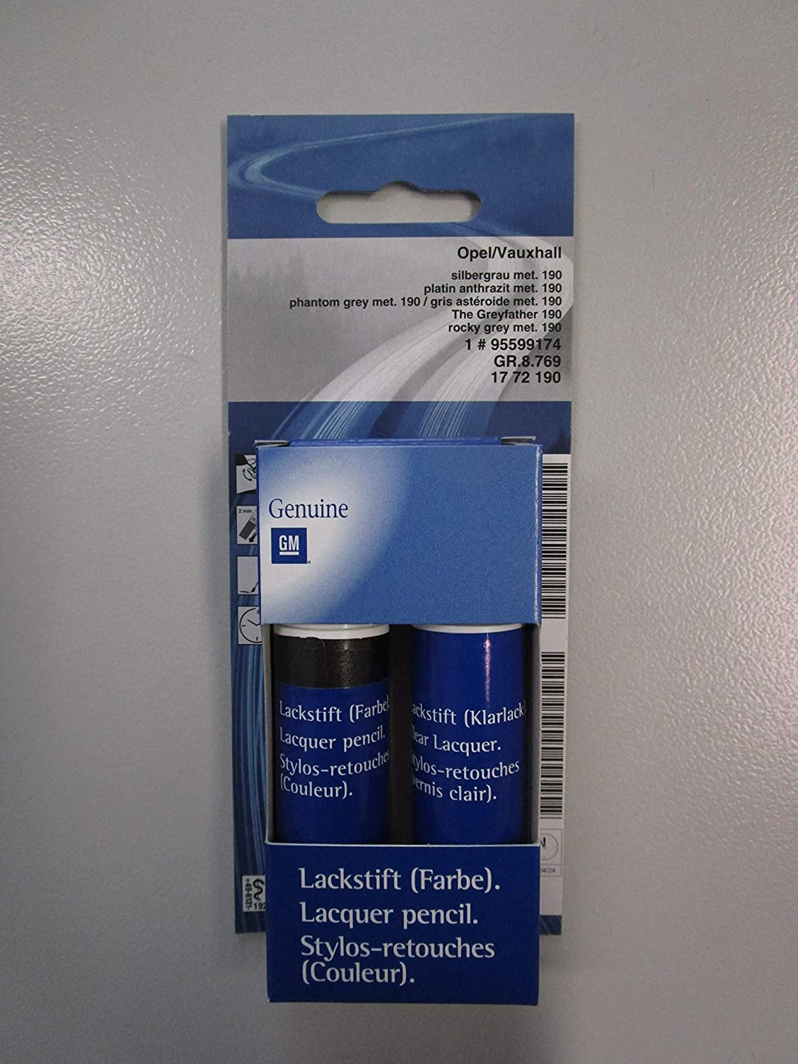 95599174 — Карандаш подкрашивающий (0,024лСерый) GENERAL MOTORS