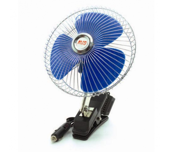AV26121 — Вентилятор(6)вращ.наприщепке12V AUTOVIRAZH