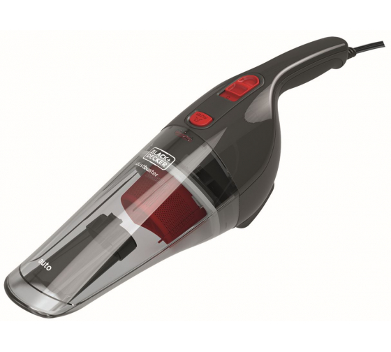NV1210AV — Пылесос автомобильный 3 насадки 0,37л 1122л/мин 120вт кабель 5м 12в су BLACK DECKER