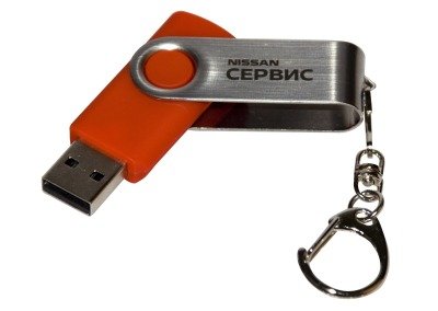 999FLASHSERV — Флешкарта с логотипом NISSAN