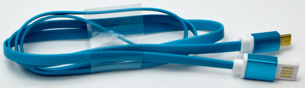 CB120UMU10BU — Кабель USB  MICROUSB BLUE 1M WIIIX