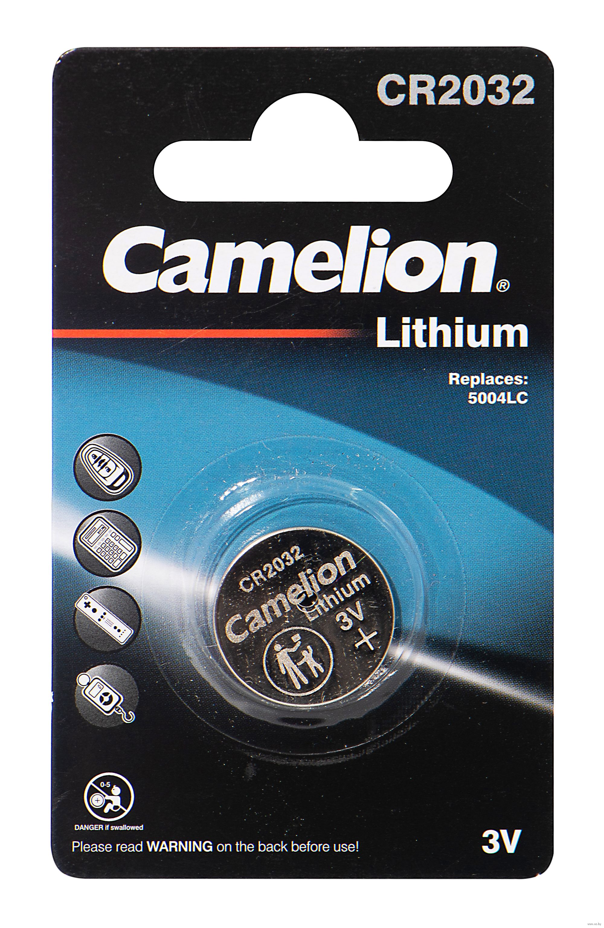 CR2032BP1 — Дисковая  CAMELION