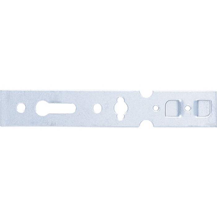 46556 — Пластина анкерная ао для оконного профиля KBE, VEKA, 150 мм (58 C), цинк, россия// сибртех СИБРТЕХ