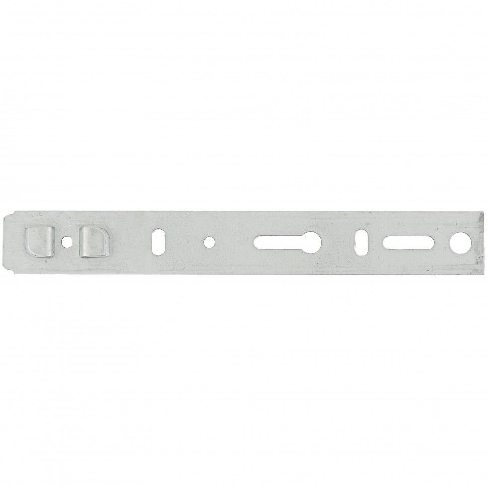 46568 — Пластина анкерная ао для оконного профиля KBE, VEKA, 190 мм (58 C), цинк, россия// сибртех СИБРТЕХ
