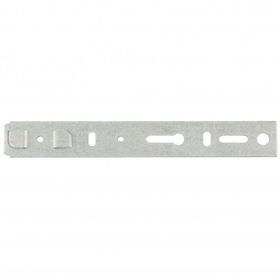 46570 — Пластина анкерная ао для оконного профиля KBE, VEKA, 190 мм (70 C), цинк, россия// сибртех СИБРТЕХ