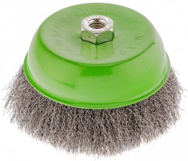 746077 — Щетка для УШМ, 150 мм, М14, "чашка", витая проволока СИБРТЕХ