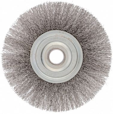 746667 — Щетка для ушм, 175 мм, посадка 22,2 мм, плоская, витая проволока СИБРТЕХ