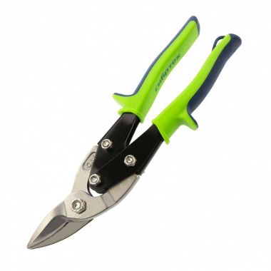 78337 — Ножницы по металлу, 250 мм, правый рез, сталь С55,двухкомпонентные рукоятки СИБРТЕХ