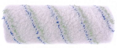 80138 — Валик сменный "Водные краски", 180 мм, ворс 12 мм, D - 48 мм, D ручки - 8 мм, полиэстер СИБРТЕХ