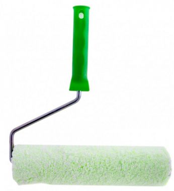 80183 — Валик  "Работы с древесиной", 250 мм, ворс 12 мм, D - 48 мм, D ручки - 8 мм, микроволокно СИБРТЕХ