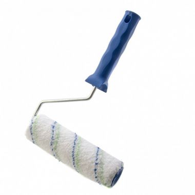 80192 — Валик "Водные краски", 180 мм, ворс 12мм, D - 36 мм, D ручки - 6 мм, полиэстер СИБРТЕХ